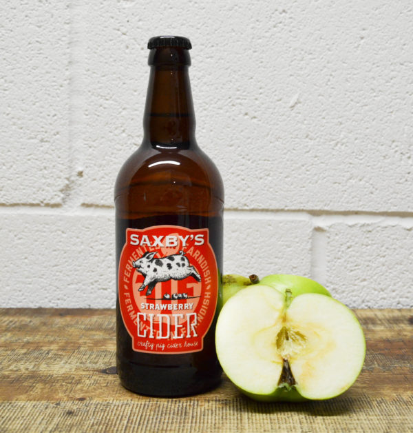 Saxby's Strawberry Cider